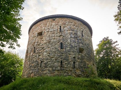 Flankierungsturm an der Burg in Liebenburg